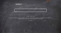 Desktop Screenshot of mariobros.it